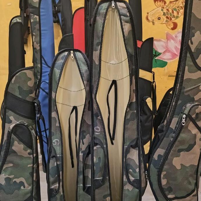 tas joran pancing hard case 80-200  cm ( fiber + mangkuk) Tas joran pancing laut tas joran 2 set pan