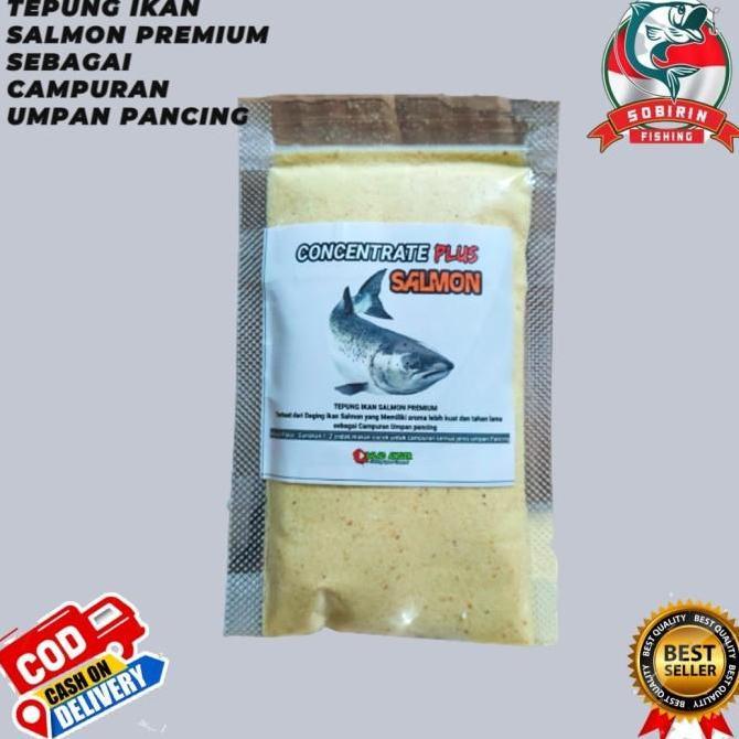 umpan concentrat plus salmon sibalad angler - umpan tepung salmon