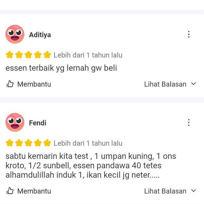 Essen Oplosan Ikan Mas Pandawa Essen Ikan Mas Babon Induk Ikan Rame