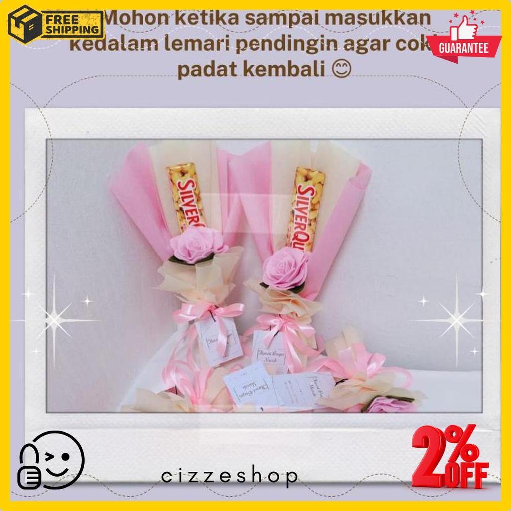 Silverqueen Kecil Bucket Coklat Mini Hadiah Valentine