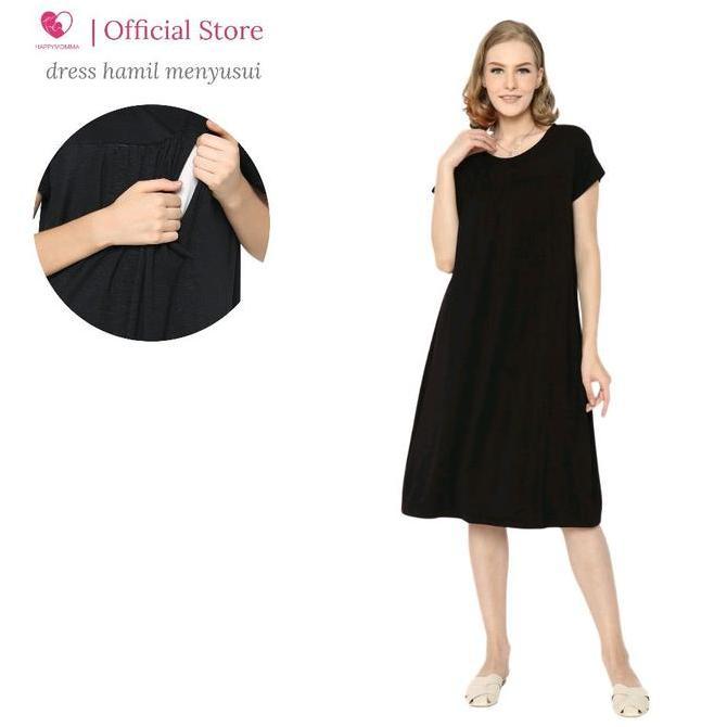 Baju Hamil Dress Hamil Menyusui Modern Kekinian