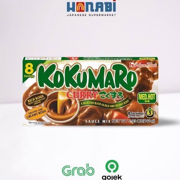 House Kokumaro Curry M-Hot Animal Free 140g - Bumbu Kari Jepang Blok Pedas Sedang, Bebas Bahan Hewan