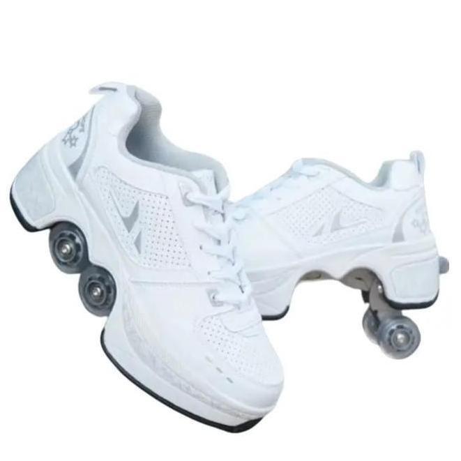 Terlaris Sepatu Roda Anak / Dewasa/Sepatu Roda Lipat Deformasi Roller Shoe