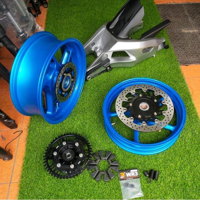 VELG LEBAR DELKEVIC LENGKAP ARM ZX25R CUSTOM PNP Original