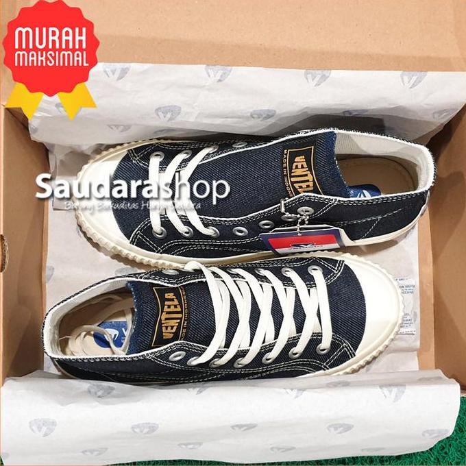 Sepatu Ventela P76 Public Denim Blue HC / Sepatu Ventela Denim Hh