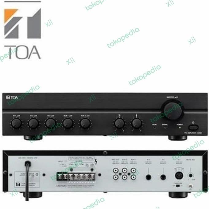 TOA ZA~ 2120 POWER AMPLiFiER  TOA ORIGINAL 120 WATT Terlaris