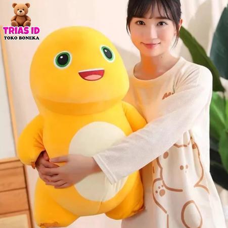 READYY Boneka Dino Nailoong Jumbo Ukuran 70 CM Boneka Dino Kuning Boneka Dino Nailong Dino Nailoong