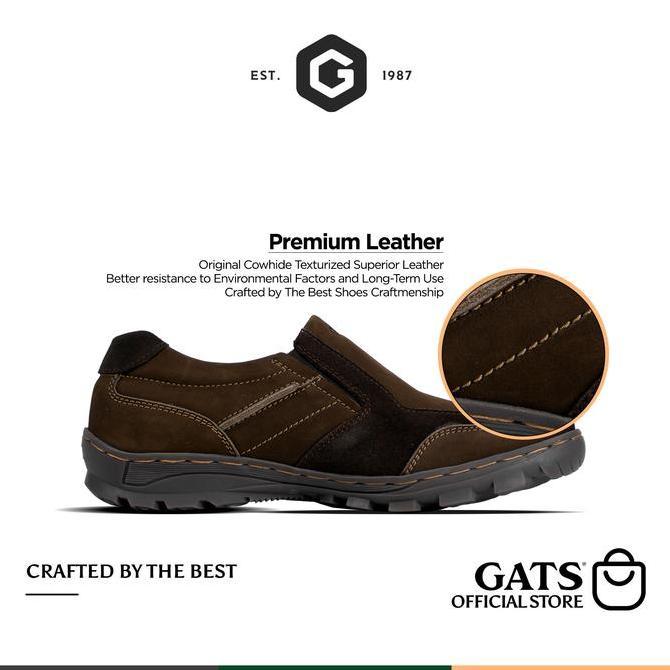 GATS - TO 2206 - Sepatu Pria Slip On Casual