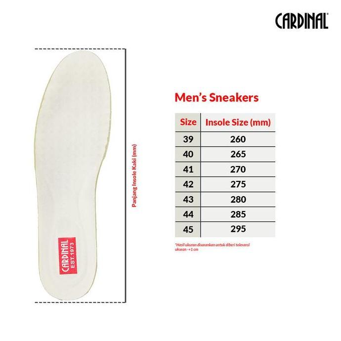 Cardinal Sepatu Sneakers Pria M1328T01A