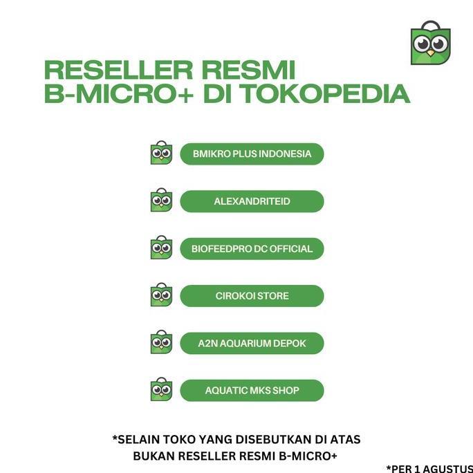 BMO+ Bakteri Starter Untuk Koi, Penjernih Air dan Pengurai Amonia