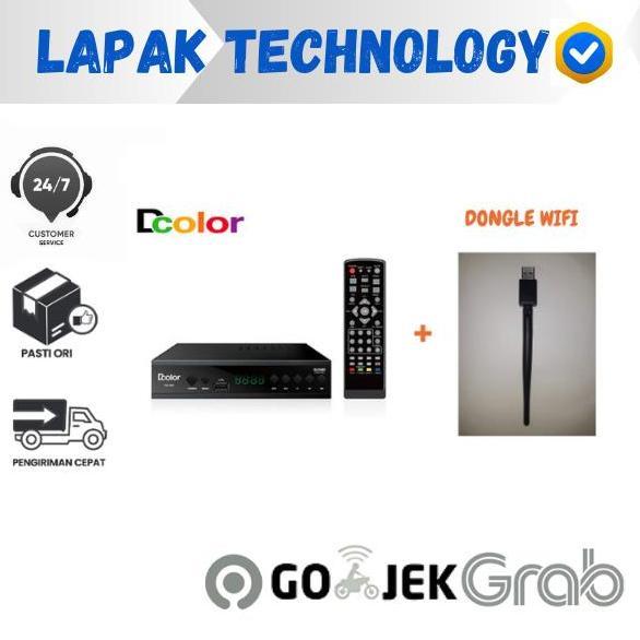 STB SET TOP BOX D COLOR DVB-T2 SET TOP BOX TV DIGITAL D COLOR BISA GRAB