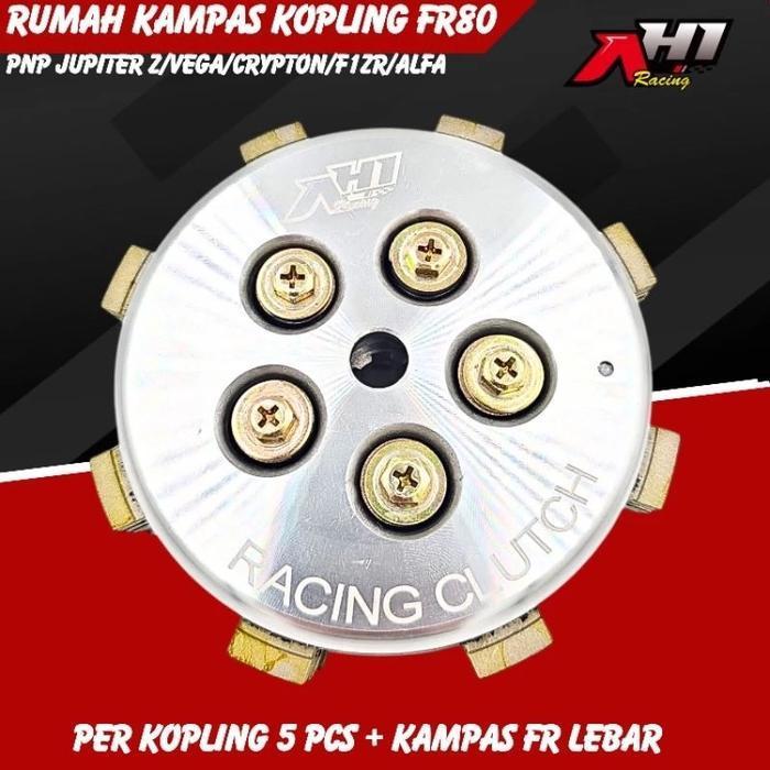 Rumah Kampas Kopling Fr 80 Pnp Jupiter Z Vega R F1Zr Crypton Alfa  Force 1 Ah1 Kampas Lebih Lebar Pe