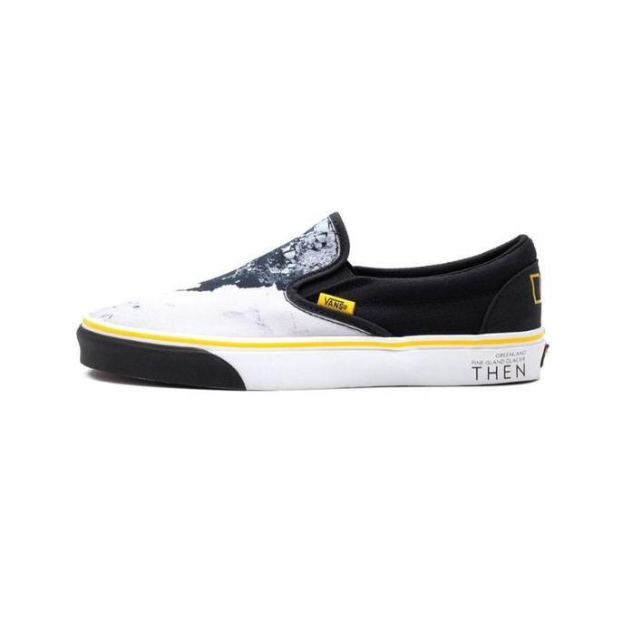 NATIONAL GEOGRAPHIC x VANS CLASSIC SLIP-ON GLACIER NATGEO ORINAL