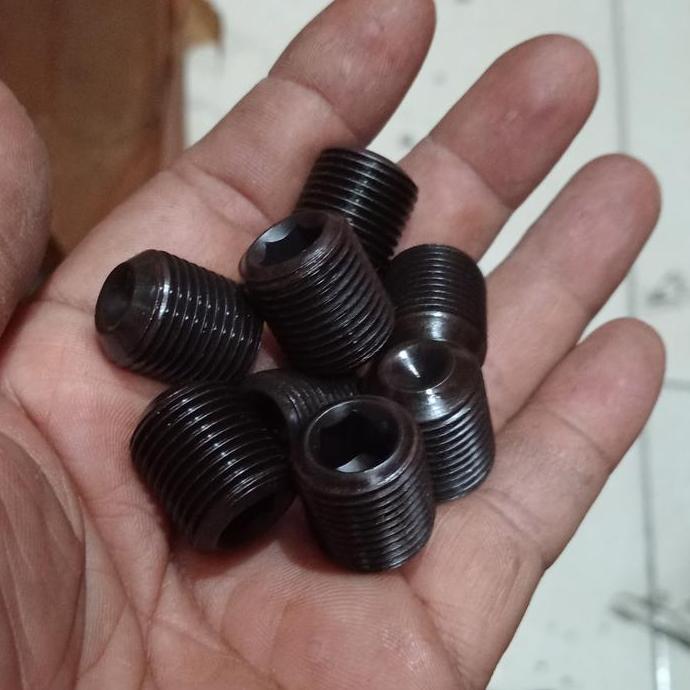 Baut L Tanam / L Set / Imbus Drat Halus 16X1,5X20 Kunci L 8 Asli