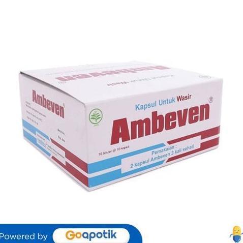 Ambeven Box Isi 100 Kapsul Original