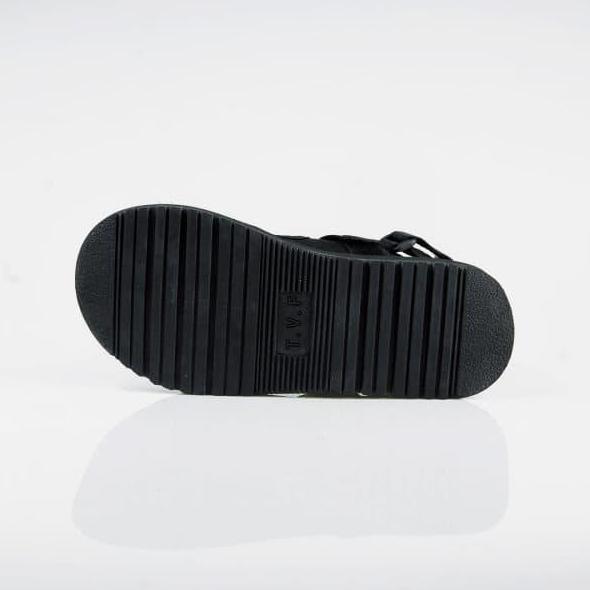 SANDAL TRAVELLING TUF SHOES PRAU - BLACK
