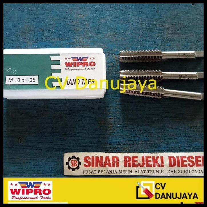 TERBARU HAND TAP HANDTAP HANDTAPS TAPS M10X1.25 M10 X 1.25 M10 X 1,25 M10X1,25 WIPRO ZG 