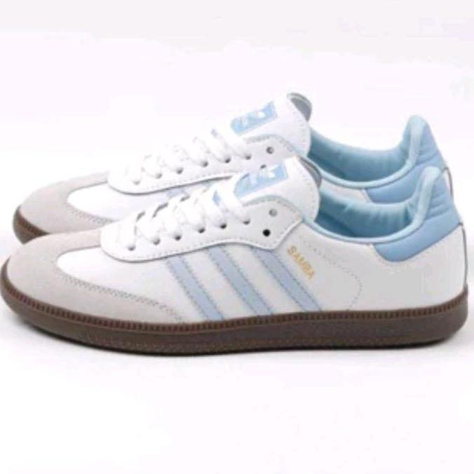 ADIDAS SAMBA WHITE BLUE ORINAL