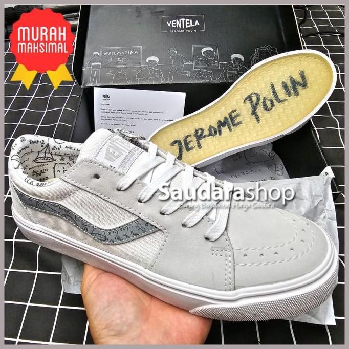 Sepatu Ventela X Jerome Polin Konnijiwa White / Ventela Jerome Polin