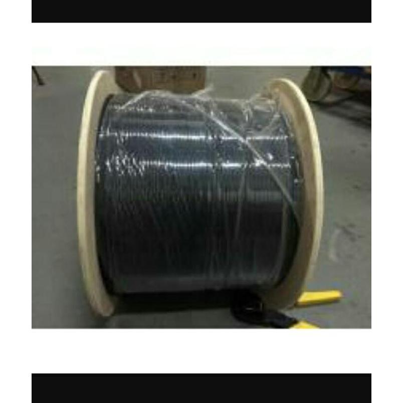 Kabel Cable Drop Wire Drop Core Dc Dw Ftth 2Core 1Roll Kualitas Terbaik Harga Termurah