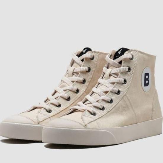 Sepatu Pria Sneakers - Brodo - Vantage Hi Natural White WS