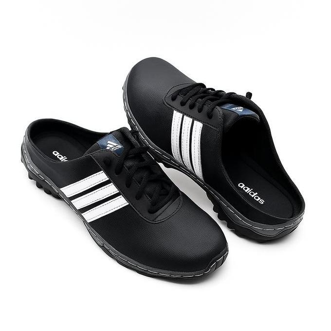 Sepatu Sandal Pria Kasual Sporty Abu Tutong Bustong Ukuran Jumbo Besar BOversize 44 45 46 47 48