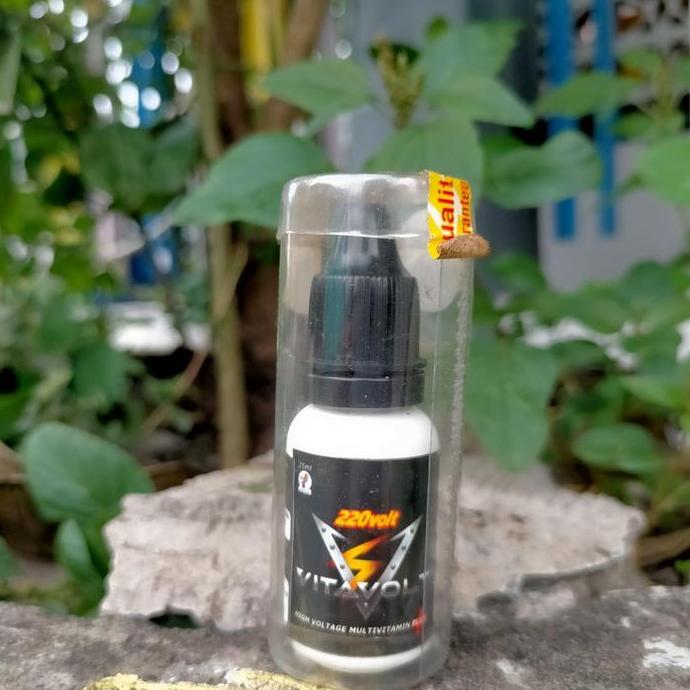 Tqs Vitavolt 220 Volt 15Ml Vitamin Burung Murai Kacer Anis Kenari Dan Burung Kicau Lainnya