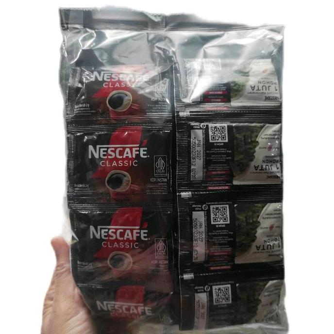 Nescafe Classic Sachet 2gr - 1 pack isi 60 sachet