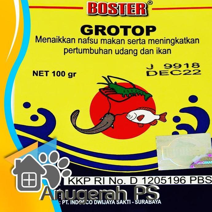 Boster Grotop Vitamin Ikan