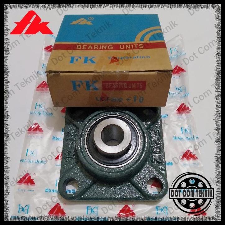 TERLARIS PILLOW BLOCK BEARING UCF 202 FK (ID : 15MM)