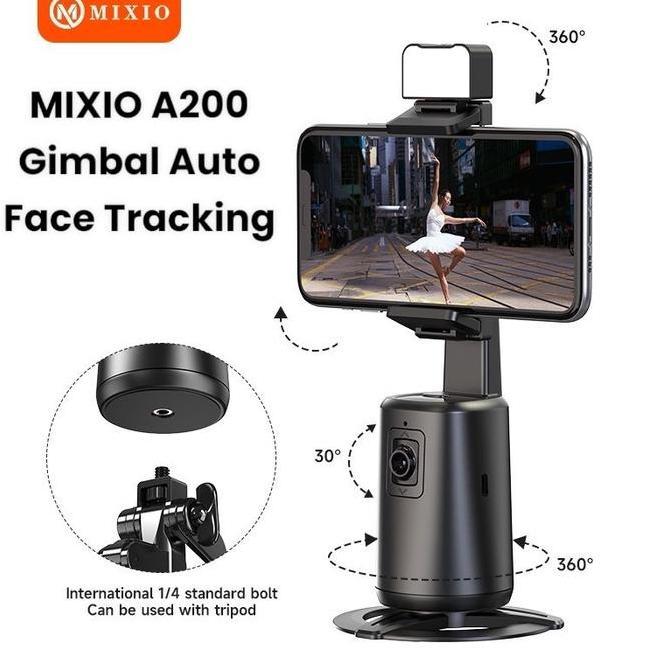 MIXIO A200 Auto Face Tracking Gimbal Handphone Stabilizer 360