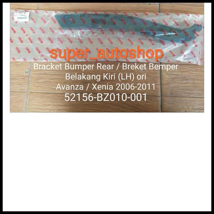 TERLARIS BRACKET BEMPER BELAKANG AVANZA / XENIA TH 2006 2011 ORI 52155/56 BZ010 
