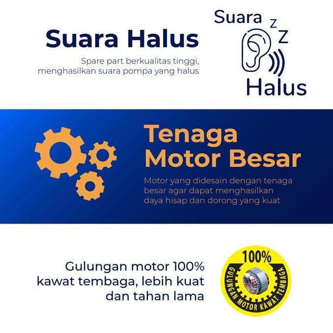 Ready Pompa Semi Jet Pump SHIMIZU JET 400 BIT / JET-400 BIT