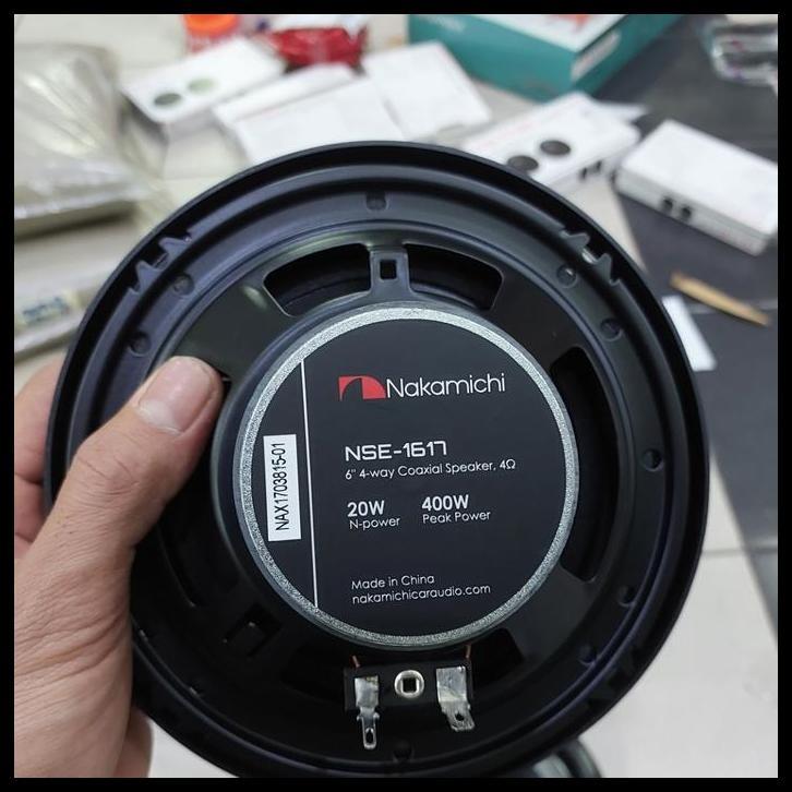 BEST DEAL SPEAKER PINTU MOBIL SPEKER SALON PINGU MOBIL NAKAMICHI NSE 1617