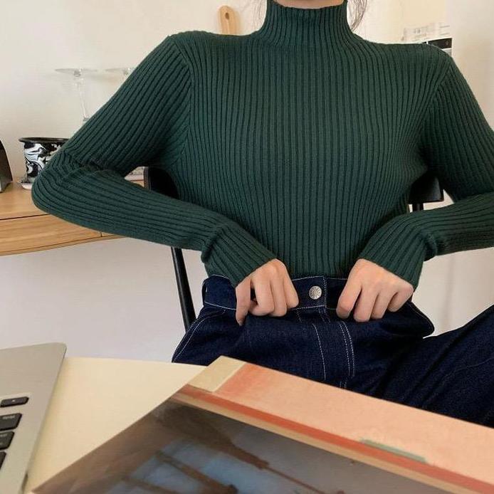 FX SHOP INNER RAJUT AISHA JUMBO / BAJU DALAMAN TURTLENECK KNIT MANSET