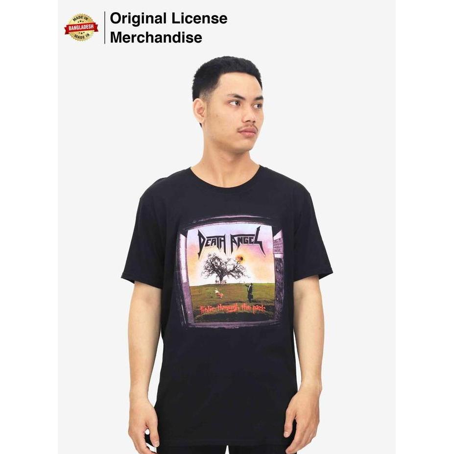 Kaos Baju Pria Musik Band Original DEATH ANGEL Frolic Through The Park