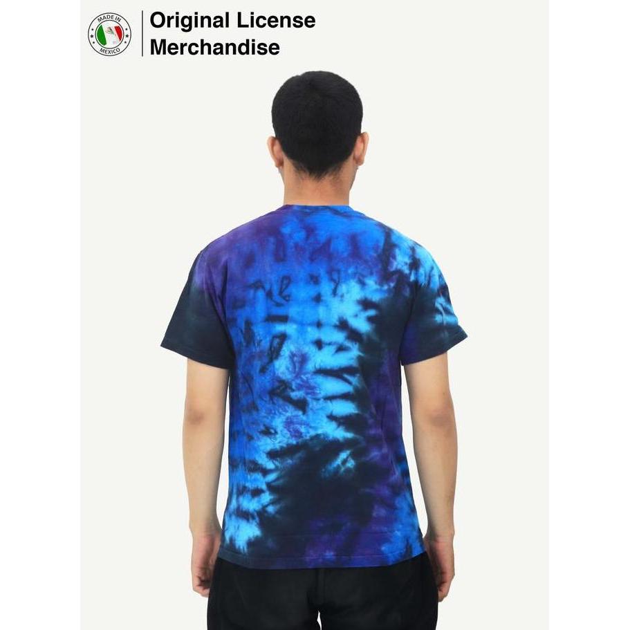 Kaos Baju Tie Dye Full Print Pria Band Musik LED ZEPPELIN Wembley 71