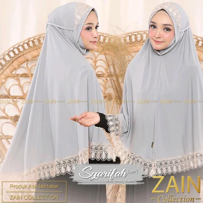 Kerudung Khimar Jumbo jersey Korea premium Hijab Syar'i Syarifah