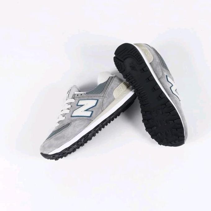 Sepatu Sneakers Casual NB 574ba2 Steel Grey