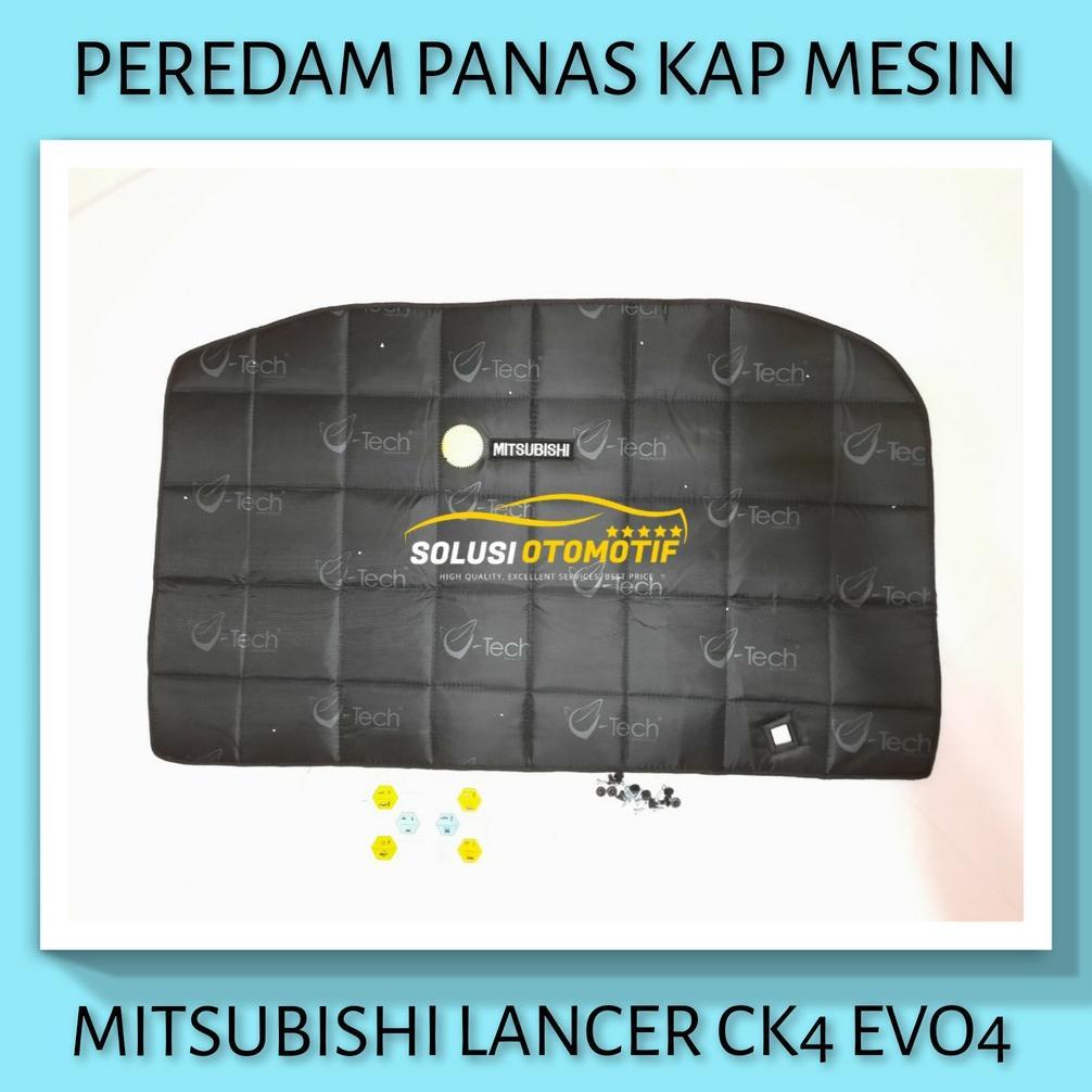 MITSUBISHI LANCER EVO 4 CK4 VTECH Ori Pelindung Peredam Panas Kap Mesin Aksesoris Variasi Mobil