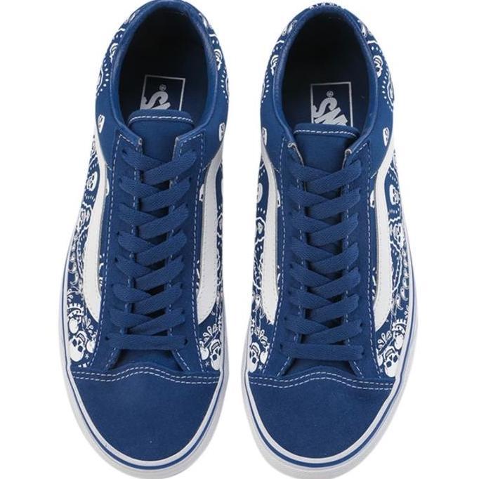 VANS Style 36 Classic Bandana True Blue Orinal BNIB RESMI PT NAVYA