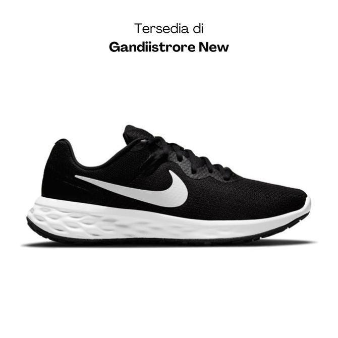 Sepatu Sneakers Nike Revolution 6 NN DC3728 003 Black White Orinal