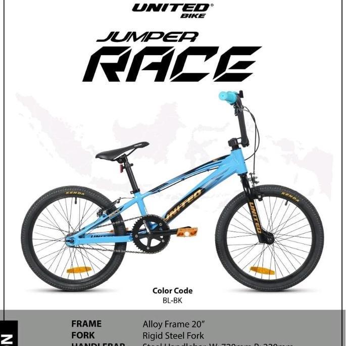 Sepeda Bmx 20Inch United Jumper Race Outdoor