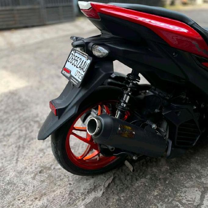 BEST SELLER KNALPOT LUSTER SARINGAN BOR ASLI SWR RACING SUARA ENGKER UNTUK KENDARAAN BEAT, VARIO, AE