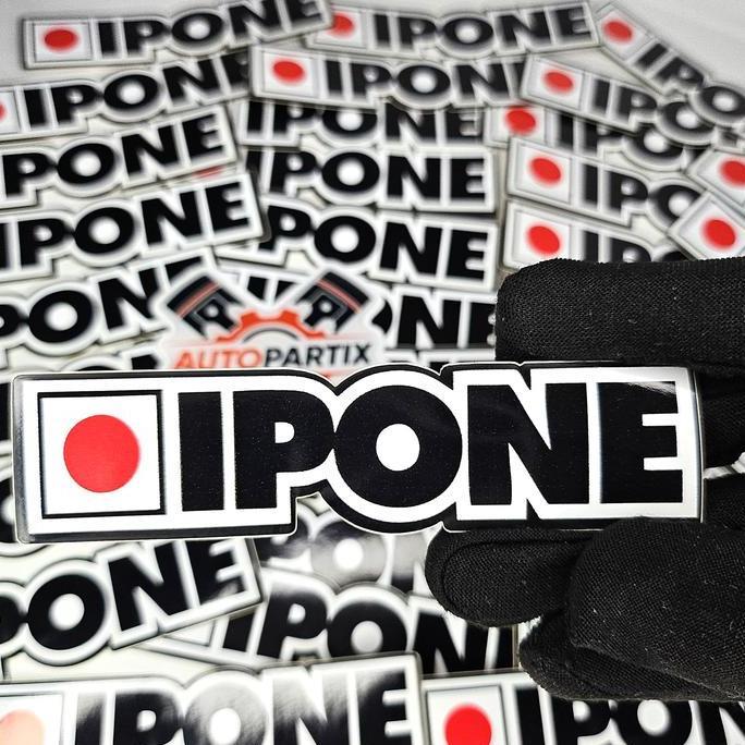 STIKER IPONE STICKER OLI MOTOR IPONE JAPAN JEPANG