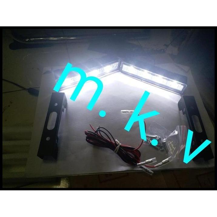 BEST DEAL LAMPU LED BUMPER DRL 4 LED MODEL NEW MOBIL CHEVROLET CAPTIVA 