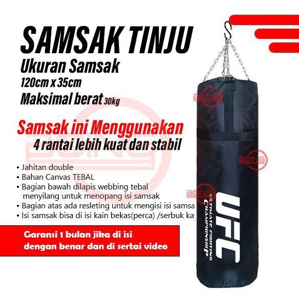 Samsak ukuran 120cm/ samsak tinju, pencak silat Boxing
