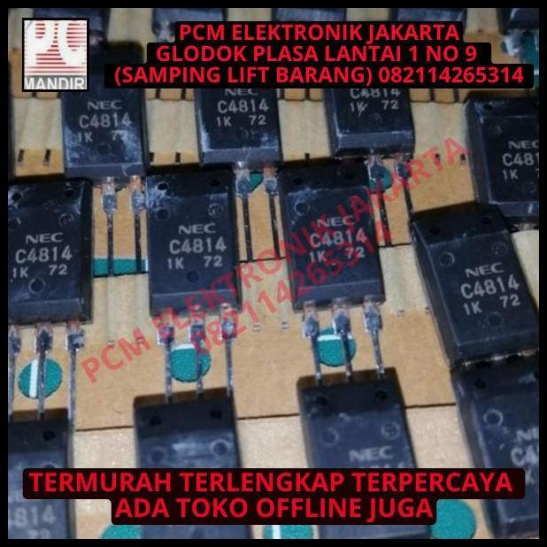 BEST DEAL TRANSISTOR C4814 2SC4814 ASLI ORI ORIGINAL BUAT ECU BALENO 
