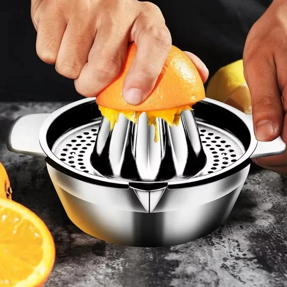 304 Stainless Steel Fruit Lemon Orange Juicer Household Small Creative Juicer Portable Manual Juicer