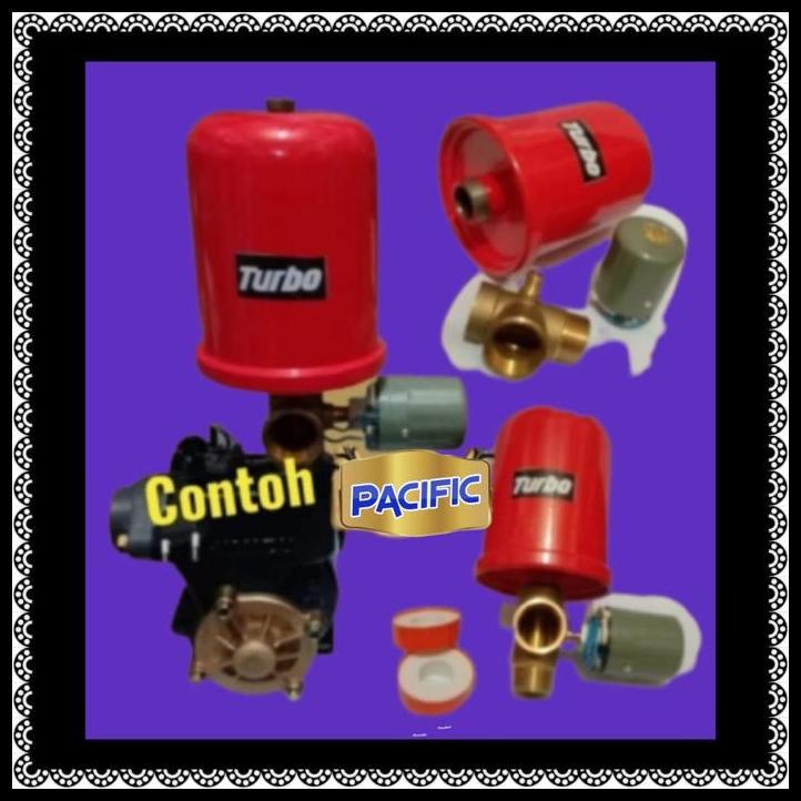 TERBARU OTOMATIS TABUNG ANGIN POMPA AIR SEMI JET 100 SHIMIZU PA 108 BIT 